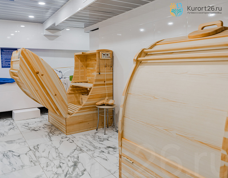 Санаторий «Колос» г. Кисловодск. Кедровые бочки